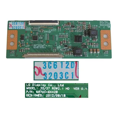 LCD modul T-CON 6870C-0442B / T-Con board 6871L-3203C / 32/37 ROW2.1 HD VER0.1