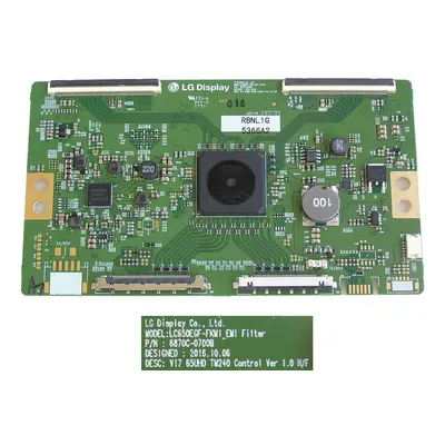 LCD modul T-CON 6870C-0700B / TCON board 6870C0700B / LC650EGF-FKW1 / Y17 65UHD TM240