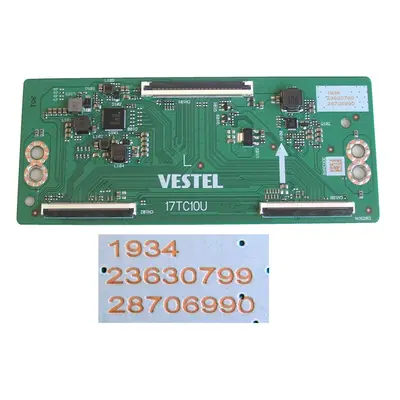 LCD modul T-CON VESTEL 17TC10U / TCON board 23630799