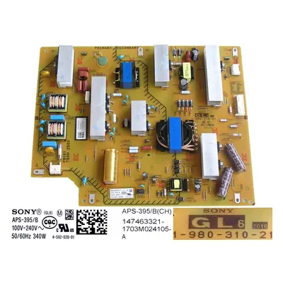 LCD modul zdroj APS-395/B / 1-980-310-21 / POWER SUPPLY BOARD 147463321