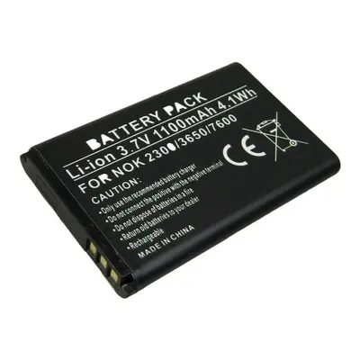 Akumulátor 3,6V / 1100mAh Li-Ion BL-5C, BL5C náhradní