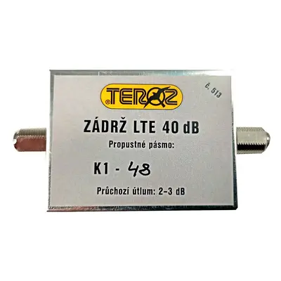 Filtr LTE č.513 LTE zádrž 40dB K1-48 F