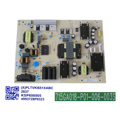 LCD modul zdroj Philips PLTVKI651XABC / SMPS power supply board 715GA018-P01-006-003S