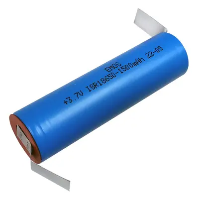 Akumulátor 3,6V / 1500mAh EMOS ISR18650, s pájecími vývody "Z"