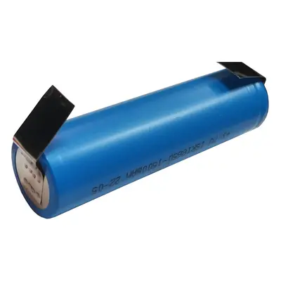 Akumulátor 3,6V / 1500mAh EMOS ISR18650, s pájecími vývody "U"