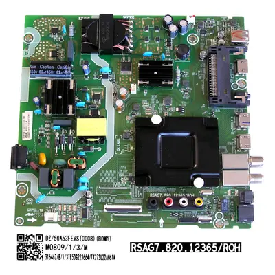 LCD modul základní deska Hisense 50A6G / main board 50A53FEVS / RSAG7.820.10716/ROH / 289398 / T