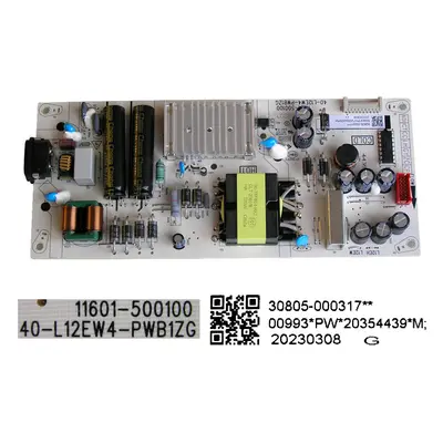 LCD modul zdroj TCL 30805-000317 / SMPS power supply board 40-L12EW4-PWB1ZG