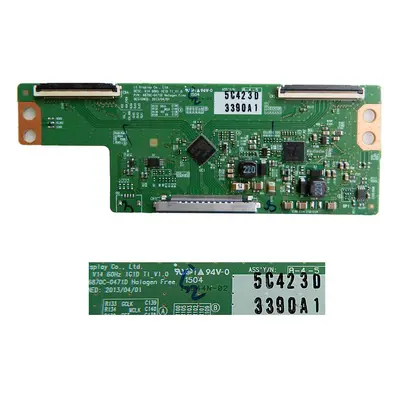 LCD LED modul T-Con 6870C-0471D V14 60HZ 1G1D T1 V1.0 / T Con assy board 6870C0471D 5C423D 3390A