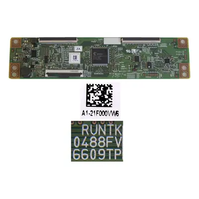 LCD modul T-CON RUNTK0488FV6609TP / TCON board T1246235 / JE0DZ1C0442 / A1-21F000 / 120432B07