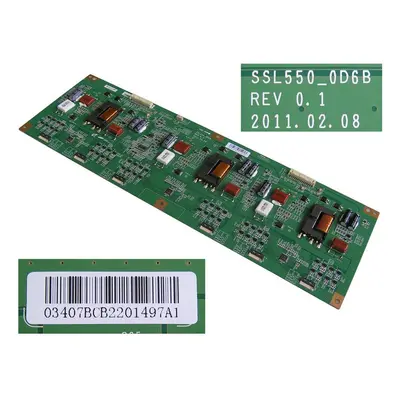 LCD modul LED driver SSL550_0D6B rev. 0.1 / LED driver board lj97-03407B