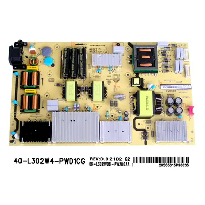 LCD modul zdroj TCL 08-L302WD8-PW200AA / SMPS power supply board 40-L302W4-PWD1CG