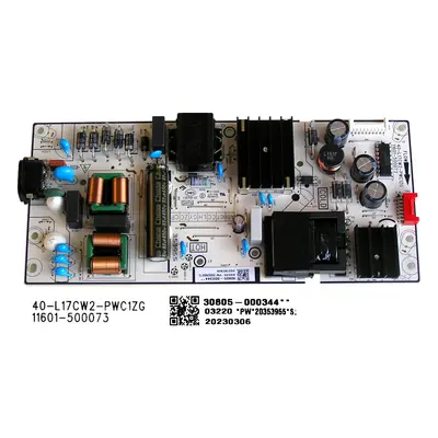 LCD modul zdroj TCL 30805-000344 / SMPS power supply board 40-L17CW2-PWC1ZG