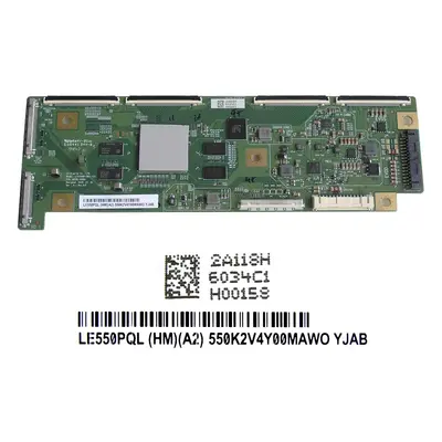 LCD modul T-CON LE550PQL HM A2 / TCON BOARD 550K2V4Y00MAWO / 6034C1 / LE550PQLHMA2