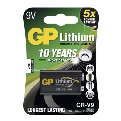 9V Baterie GP CR-V9 Lithium