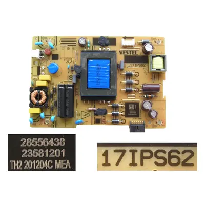 LCD modul zdroj 17IPS62 / SMPS POWER BOARD Vestel 23581201