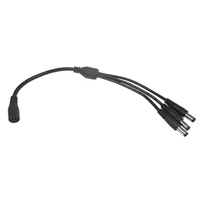 Rozbočovací kabel Y s konektory 5.5 x 2.1mm, 1x zásuvka + 3x zástčka