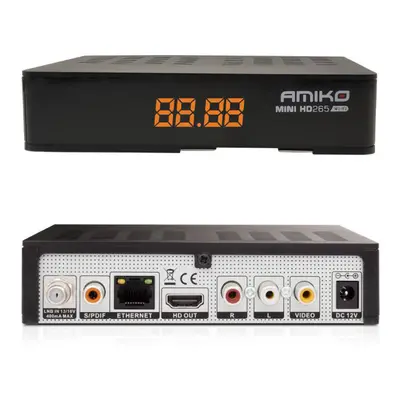 Amiko Mini HD265 HEVC CX LEN satelitní přijímač DVB-S2 WIFI