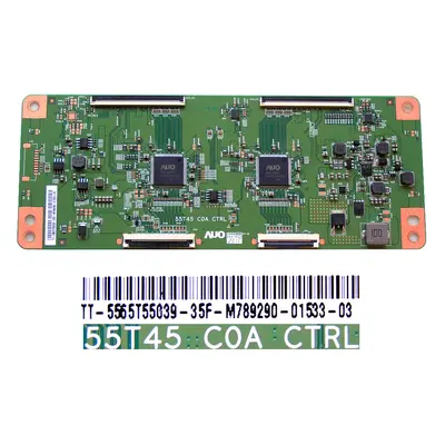 LCD modul T-CON TT-5565T55C39 / TCON board TT5565T55C39 / 55T45 C0A CTRL