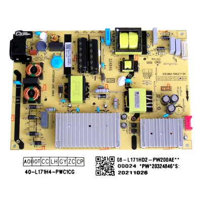 LCD modul zdroj TCL 08-L171HD2-PW200AE / SMPS power supply board 40-L171H4-PWC1CG