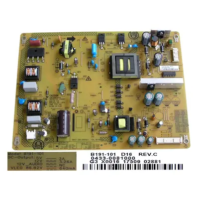 LCD modul zdroj B191-101D16 / Power Supply Toshiba B191-101 / B191101 / 75033820