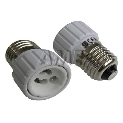 Adapter GU10 > E27 - redukce pro halogenky s paticí GU10 na E27