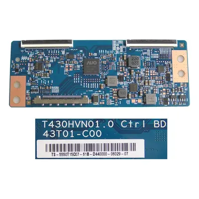 LCD modul T-CON T430HVN01.0 43T01-C00 / TCON BOARD TS-5550T15C07-616