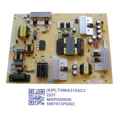 LCD modul zdroj Philips PLTVMIA31XAC3 / SMPS power supply board 715GC529 - P02 - 000 - B03S