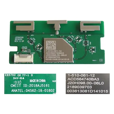 LCD LED modul WiFi Sony 1-510-061-12 / Sony network WIFI module J20H098.00-06L0