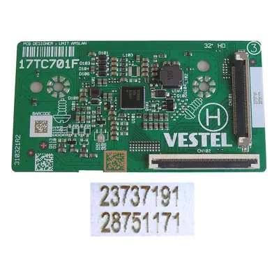 LCD modul T-CON VESTEL 17TC710F / TCON board 23737191