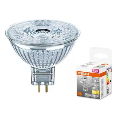 Žárovka LED MR16 / GU5.3, teplá bílá, 12V 3,8W OSRAM LED STAR