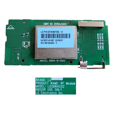 LCD LED modul WiFi / Bluetooth LG EAT64897302 / LG - network-WIFI module LGSBWAC02