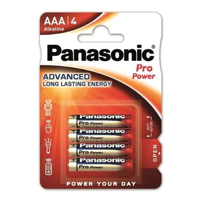 AAA Baterie Panasonic Pro Power Alkaline LR03 balení 4ks LR03PPG/4BP