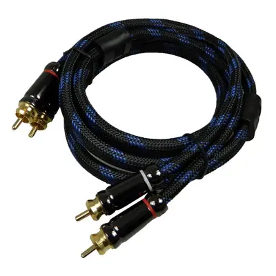 Kabel 2xCINCH / 2xCINCH pro HiFi délka 1,5m HQ PREMIUM