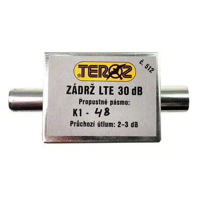 Filtr LTE č.512 LTE zádrž 30dB K1-48 IEC