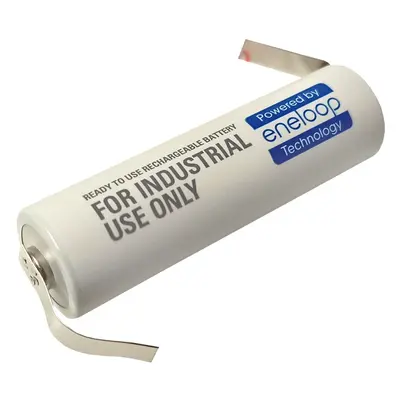 Akumulátor 1.2V / 1900mAh AA Eneloop Panasonic BK-3MCCF, s pájecími vývody "Z"