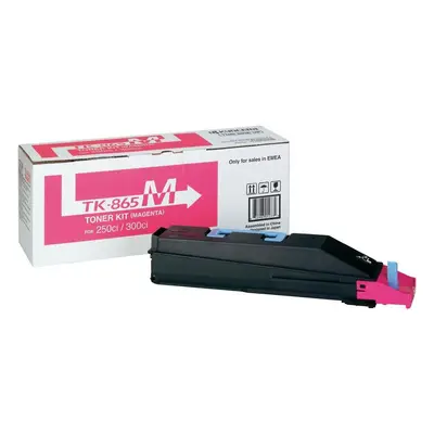 Toner kit Kyocera Mita TK865M TK-865M 250Ci 300Ci 400Ci 500Ci magenta originální