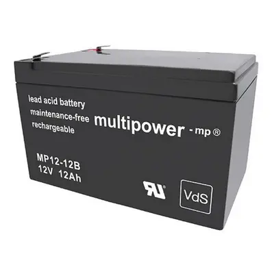 Akumulátor 12V / 12Ah olověný - MP12-12B Multipower