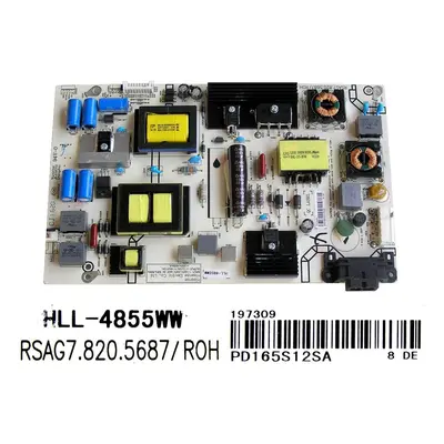 LCD modul zdroj HLL-4855WW / SMPS Power board RSAG7.820.6687/ROH / T193285 / PD165S12SA