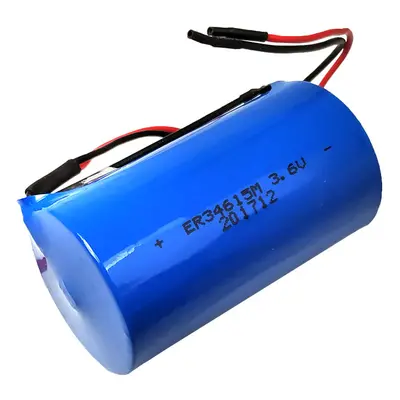 Baterie ER34615M 3,6V - 14500mAh, Baterie lithiová, průmyslová, vývody 2 kablíky, D, R20