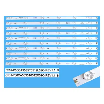 LED podsvit sada Sharp 50CXG CRH-P50CA3535 celkem 10 pásků / DLED TOTAL ARRAY CRH-P50CA3535T051