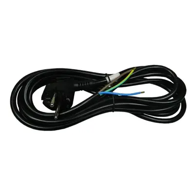 Kabel napájecí Flexo šňůra PVC 3x1,0mm 3m černá