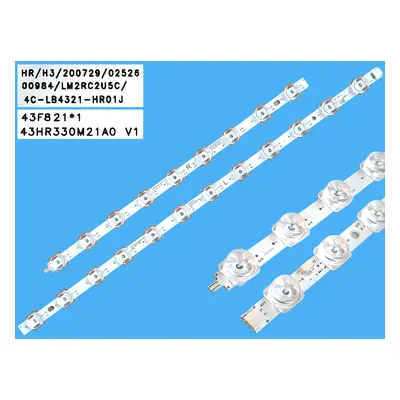 LED podsvit 810mm, 21LED / DLED Backlight 810mm - 21DLED, 4C-LB4321-HR01JC LVU430NDEL