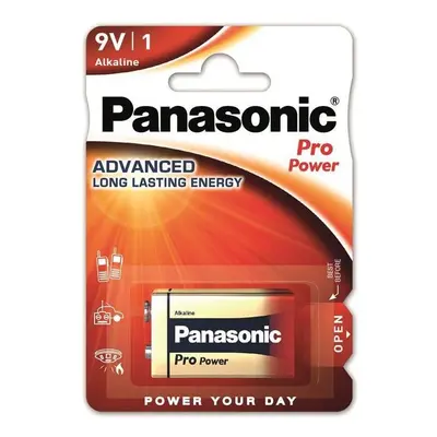 9V Baterie Panasonic 6F22 / 6LR61 Pro Power Alkaline 6LR61PPG/1BP