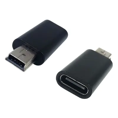 Redukce - adaptér USB-C na mini USB černá