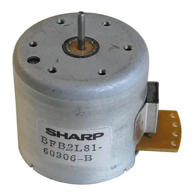 Motor magnetofonu 12V CCW levotočivý velký Sharp BFB2L81 dvourychlostní