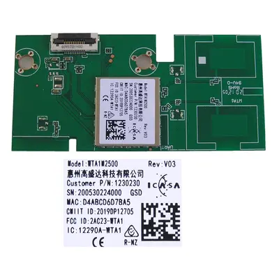 LCD LED modul WiFi WTA1M2500 / network-WIFI module 1230230