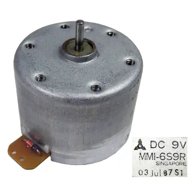 Motor magnetofonu 9V CW pravotočivý / Mitsumi MMI-6S9RK