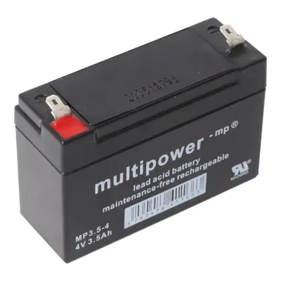 Akumulátor 4V / 3,5Ah olověný - MP3.5-4 Multipower