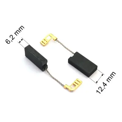 Uhlíky Bosch 2ks, 6,2 x 12,4 x 25,3 mm, 1 617 014 122, 3 604 321 513, uhlíky do elektromotorů, v