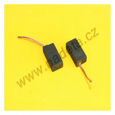 Uhlíky Bosch 2ks, 6,3 x 9,5 x 18 mm, uhlíky do elektromotoru příklepové vrtačky Bosch